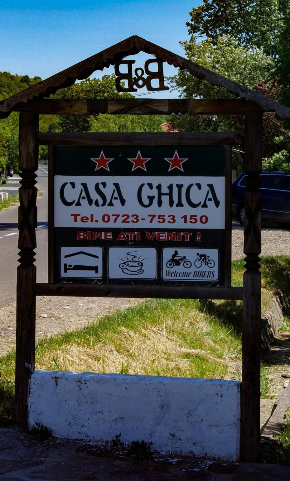 Pensiunea Casa Ghica Valea Sălciilor Zewnętrze zdjęcie